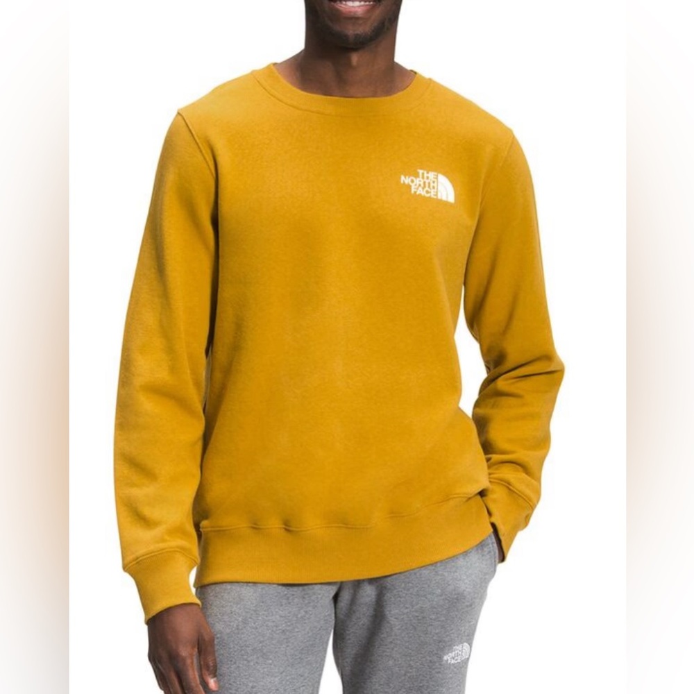 The North Face Men's Mustard Crewneck Sweater Size Large